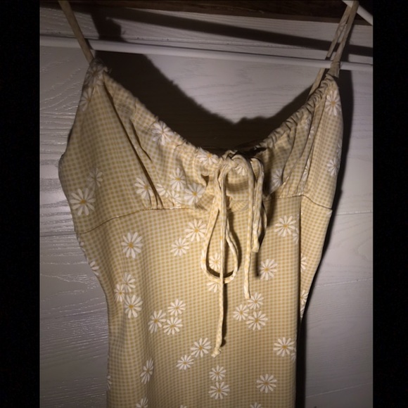 Mini Yellow Dress - Picture 1 of 2